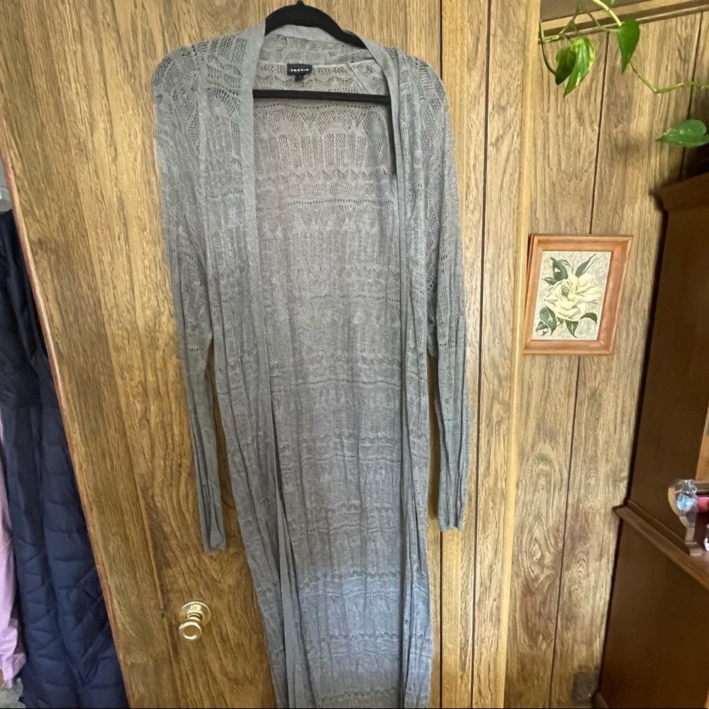 Torrid Crochet Duster Sweater